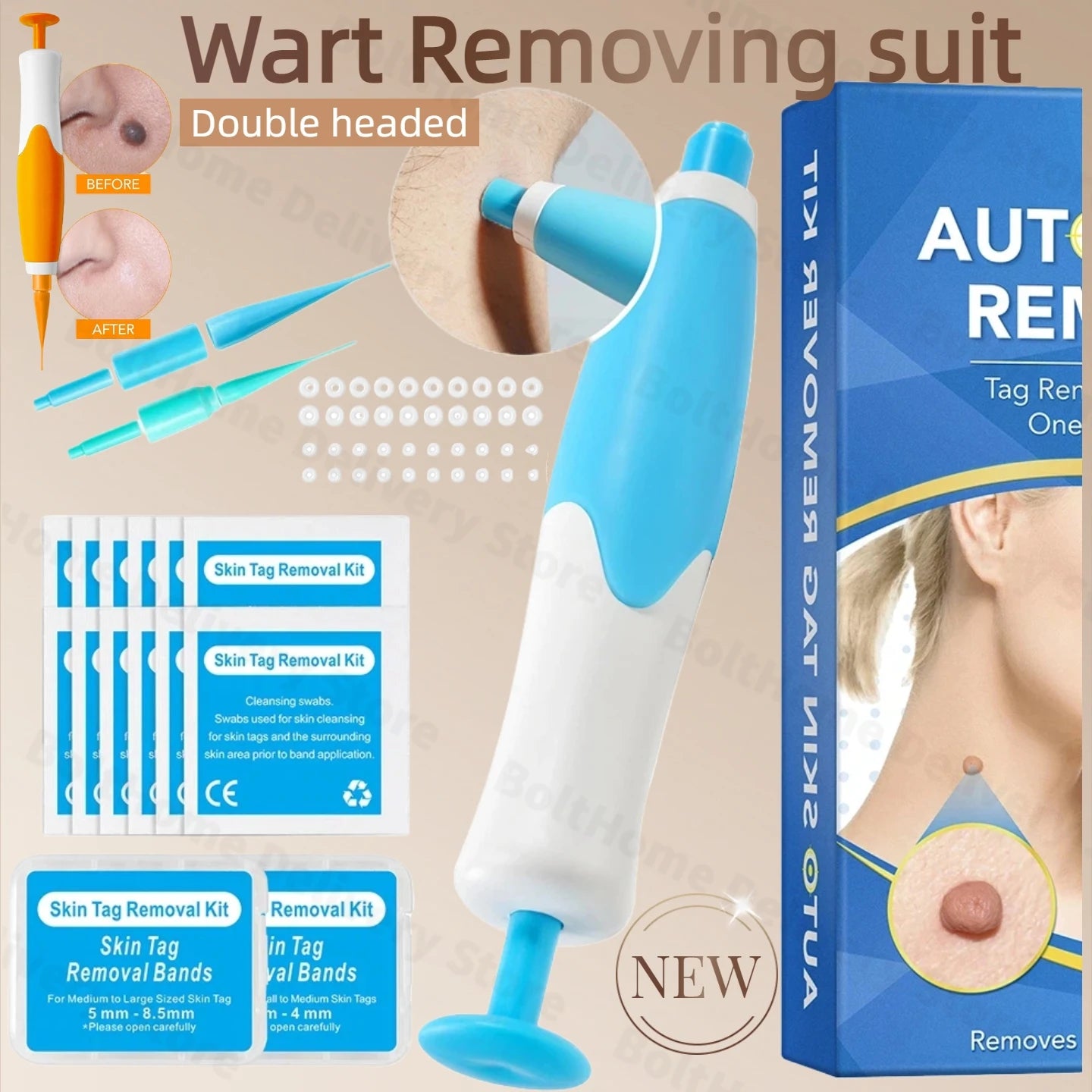 2 IN 1 Auto Micro Skin Tag Remover