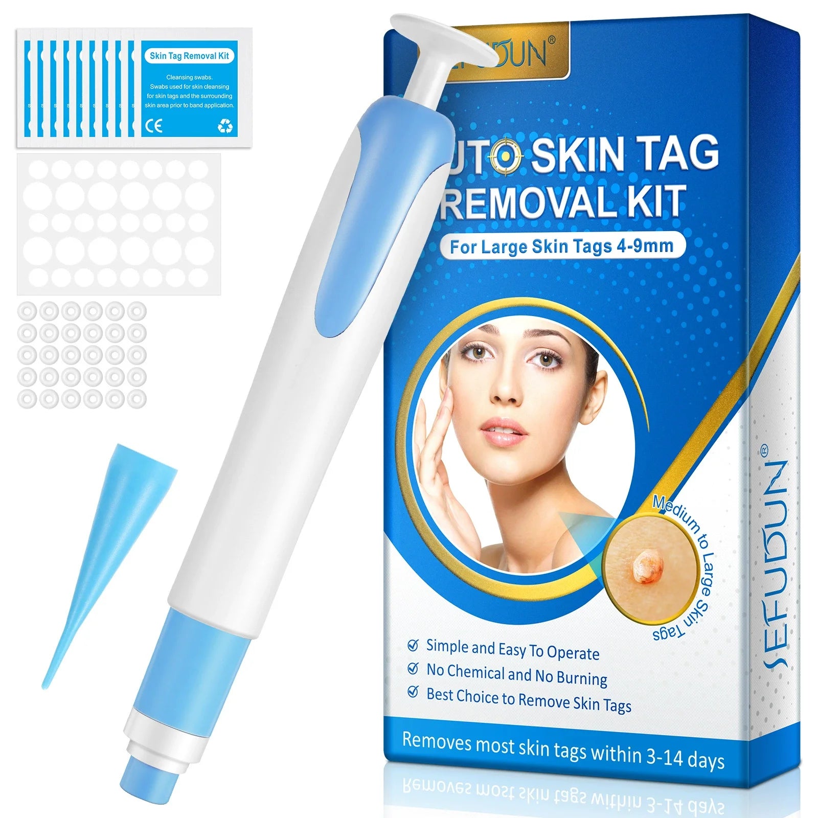 2-IN-1 Auto Skin Tag Removal Tool Kit